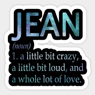 Jean Sticker